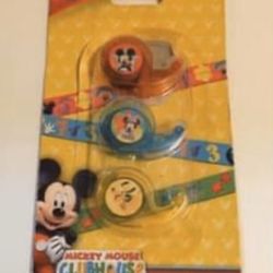 New Disney Mickey Mouse Clubhouse Tape Set Scrapbook Arts Crafts Mini Tape Rolls