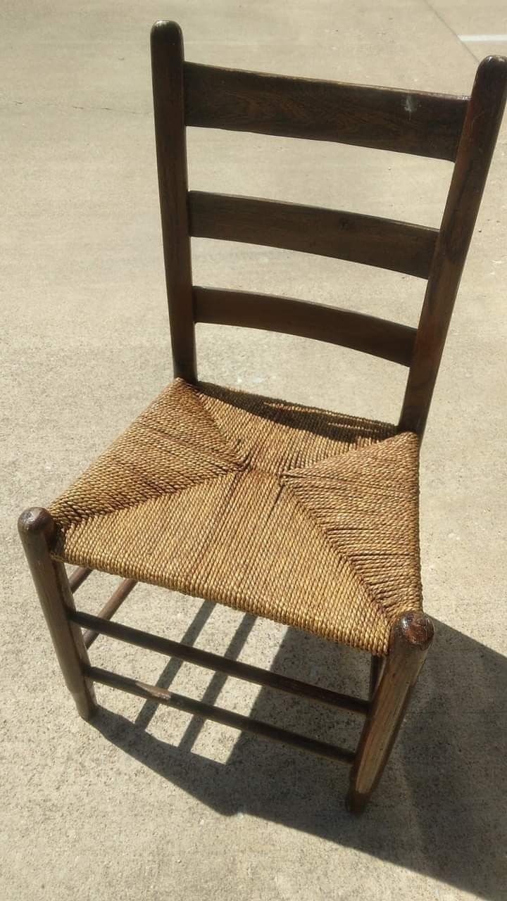 VINTAGE WOODEN CHAIR $55