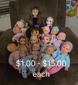 Baby Dolls, Clothes, Back Packs