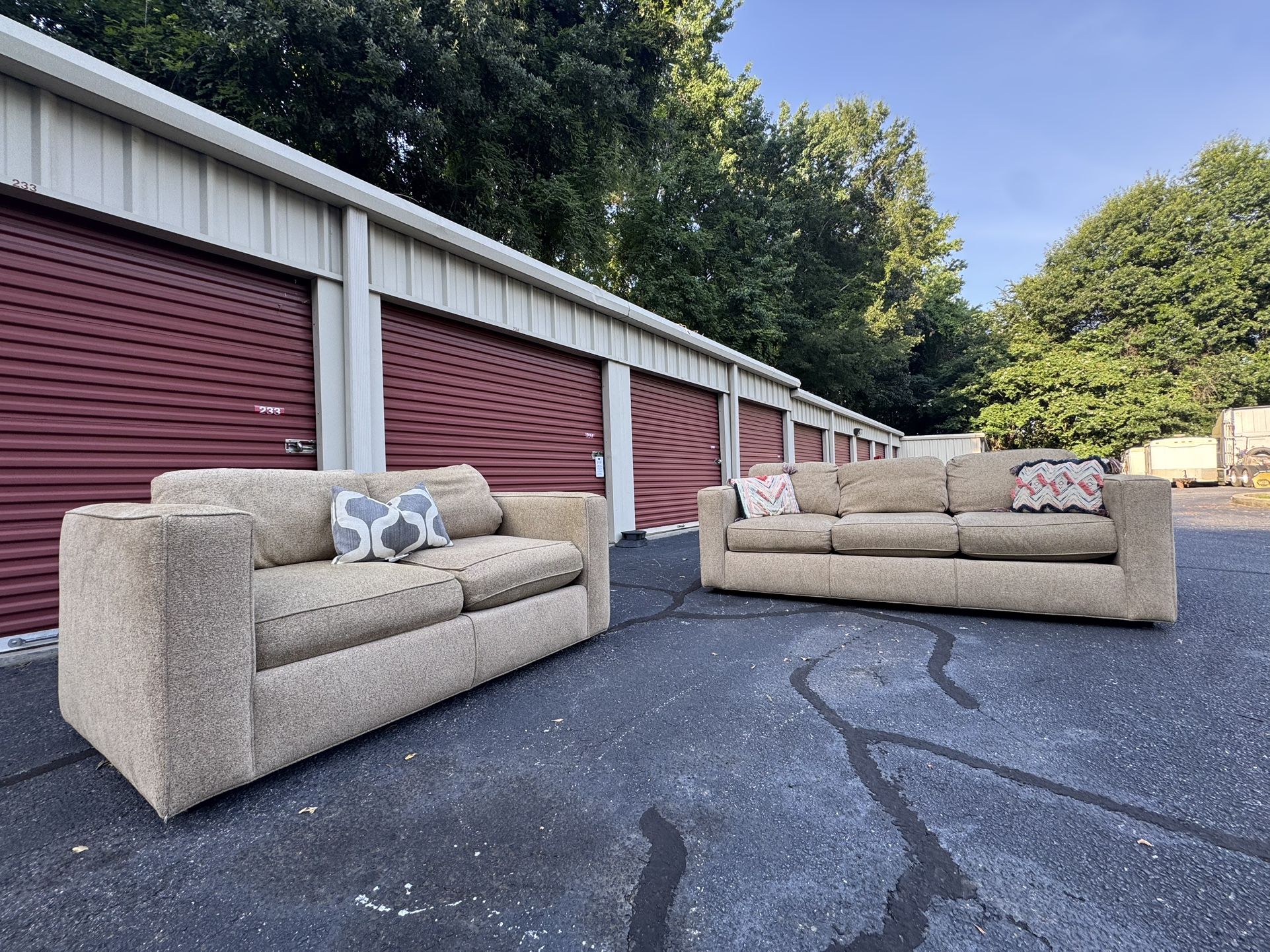 Matching Sofa ( Delivery Offered ! )