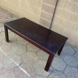 Dark Brown Coffee Table