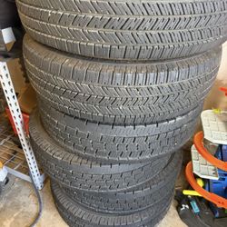 225/75/r17 Firestone dually tires