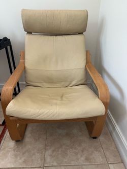 IKEA leather chair