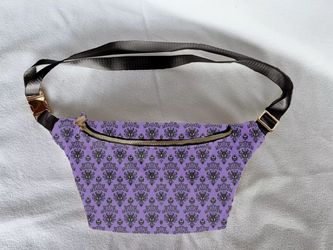 Disney Haunted Mansion/Creepy Wallpaper Fanny pack $40
