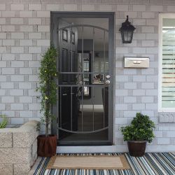 Steel Screen Door Install