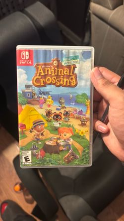 Animal crossing game Nintendo switch