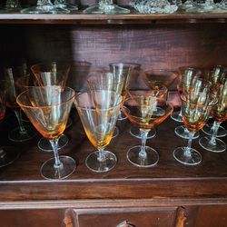 Antique Glass Set
