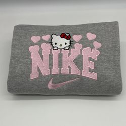 Hello Kitty Embroidered Sweatshirt 