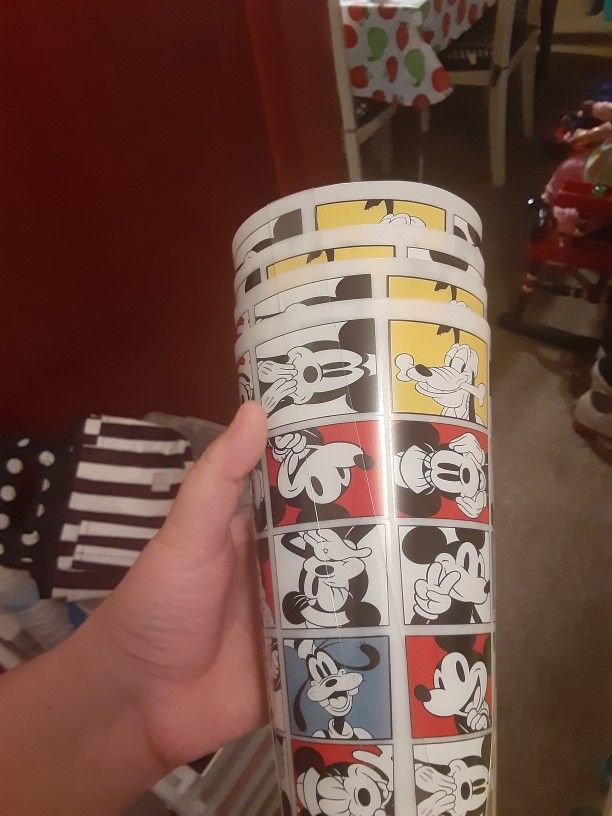 Mickey Mouse Drinking Cups