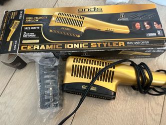 Andis Ceramic Ionic Styler 1875W Hair Dryer (1 Attachment)