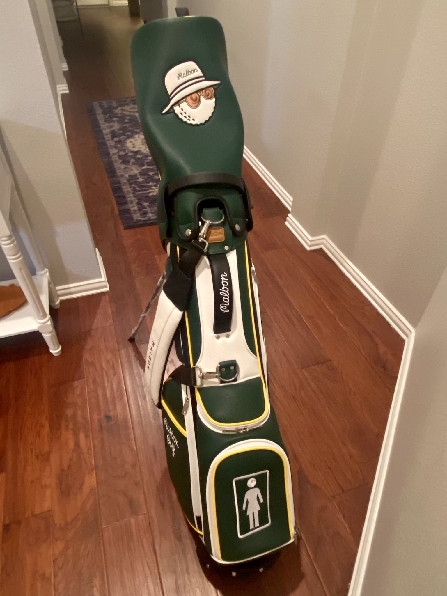 Malbon x GIRL Overlay Stand Golf Bag for Sale in Dallas, TX - OfferUp
