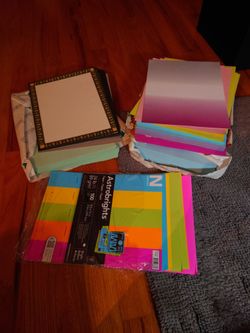 Huge Lot Of Colored Printing Paper