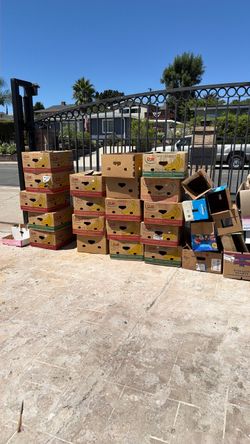 Free moving or storage boxes with lids