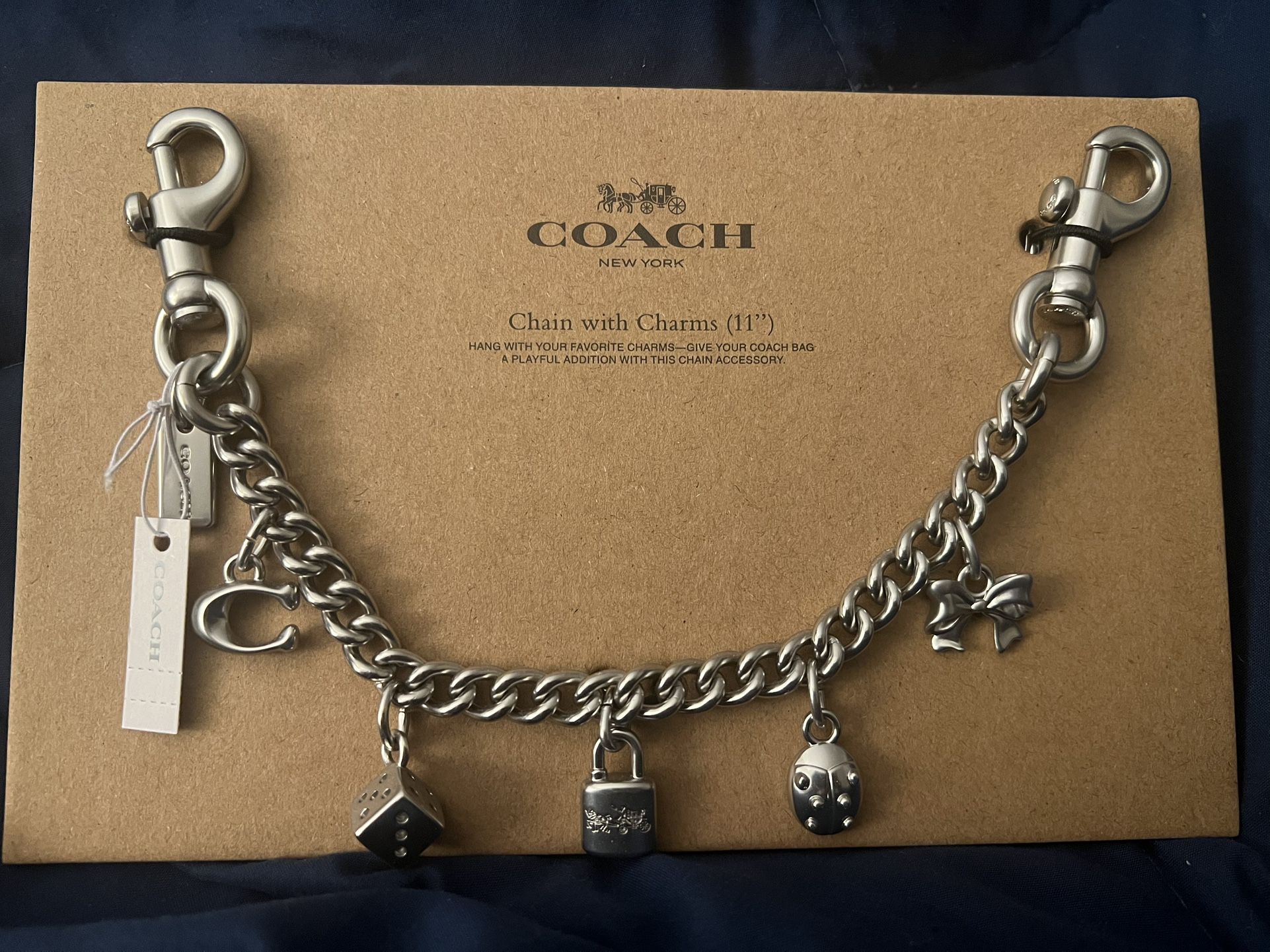 Coach Chain With Charms