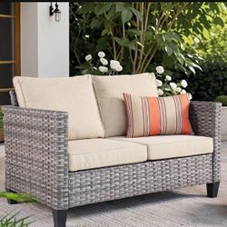 Patio Sofa Brand New In The Box Patio Couch Patio Set Outdoor Patio Furniture Set Brand New 🆕🆕
