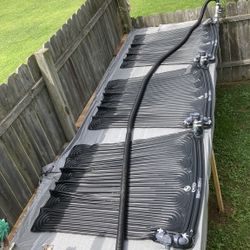 3 Intex Solar Pool Heating Panels Each 4’ By 4’