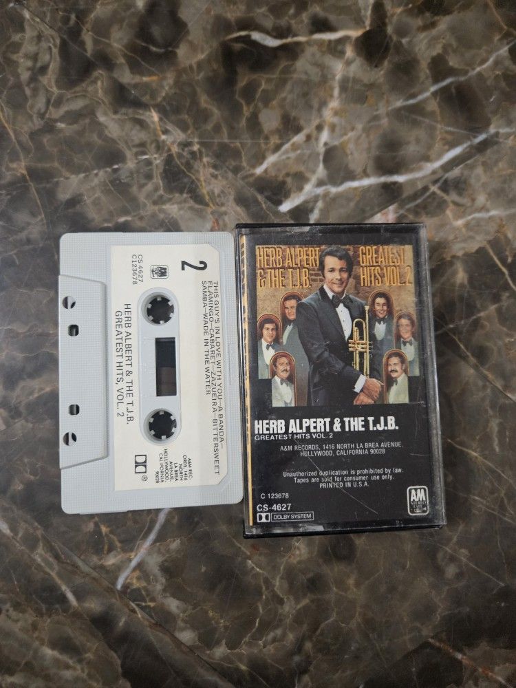 Herb Alpert & the T. J. B. Greatest Hits Vol. 2 Cassette
