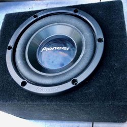 Old School Pioneer 10 Inch Subwoofer
