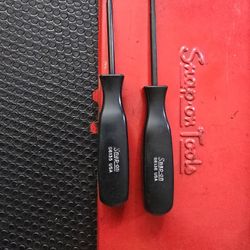 Snap on and blue point carburetor adjusters tools and snap on box ( Read description)