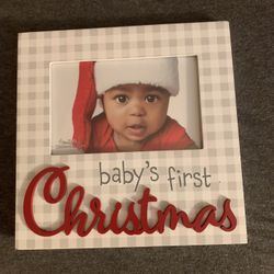 Baby Christmas Frame / Baby Christmas Wrap 