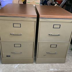 File Cabinets (2) By STEELCASE 