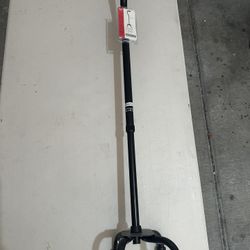 Equate Quad Cane - 4 Leg Mobility Cane, Adjustable Height