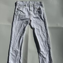 Vintage White Levi’s 501 Jeans
