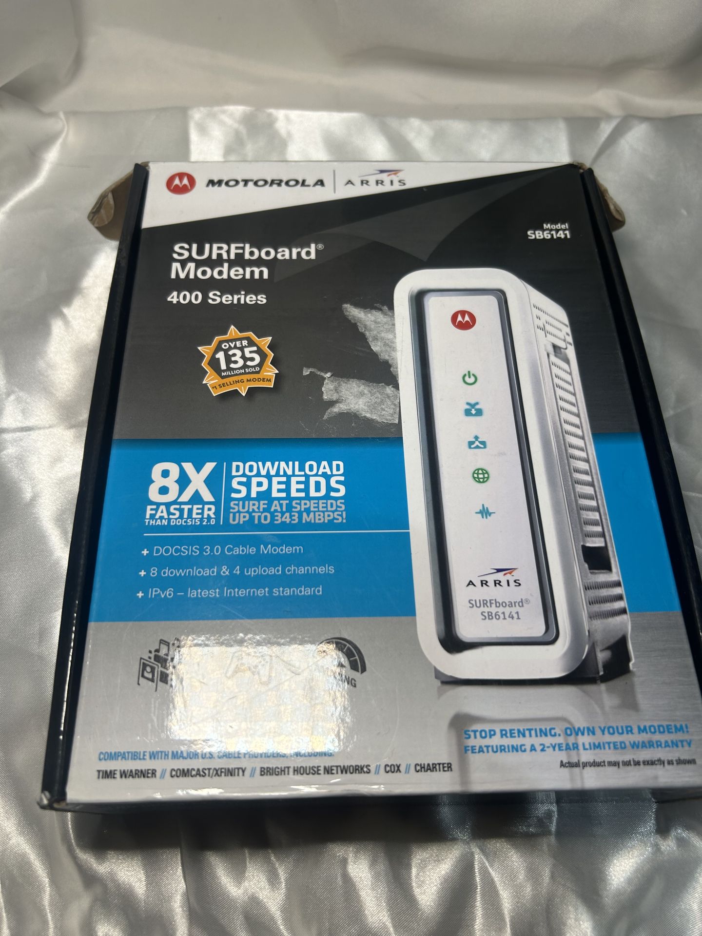 Arris surfboard cable modem model SB6141 DOCSIS 3.0