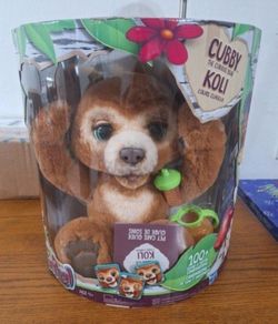 New, SEALED!! Furreal I Cubby The Curious Teddy Bear 100+ Sounds & Motion 2019 Hasbro..