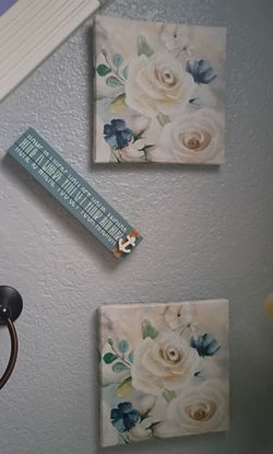 Set of Canvas frames