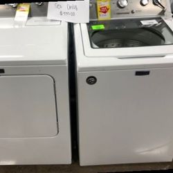 Maytag Top Load Washer/Dryer Set 2HF9C