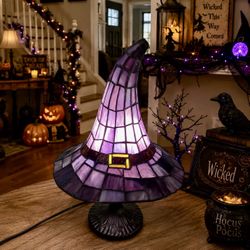 Brand New! Cracker Barrel, Halloween Witch Hat Lamp!! inbox