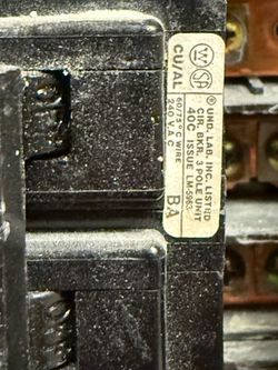 Commercial 3-Phase Electrical Panelboard w/ Bolt-On Breakers - ITE/Siemens/Bryant Style