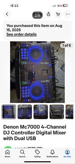 Denon mc 7000 dj controller