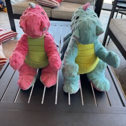 Pink & Blue Dragon Toy For Pet 