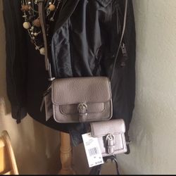 MK Michael Kors Cooper Small Crossbody in Cinder &   Kors (contact info removed) Cooper Medium Leather Carryall..