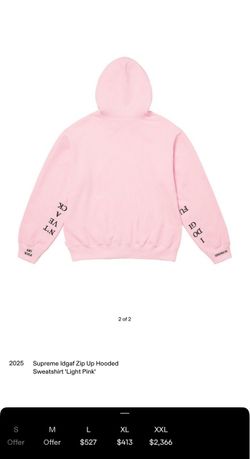 Supreme Pink IDGAF Sweater