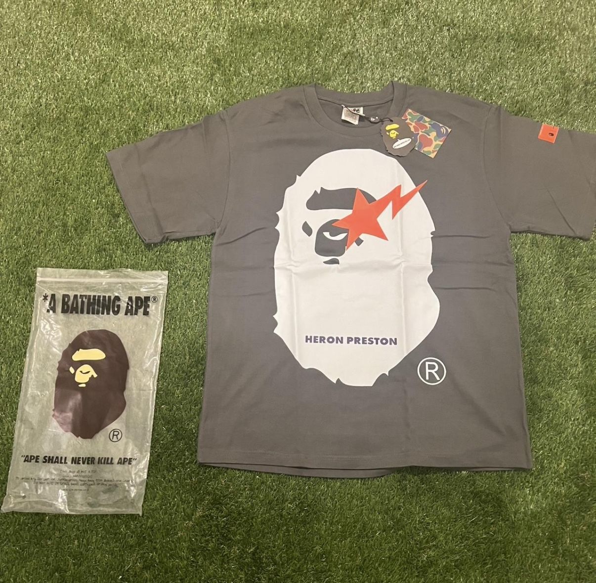 BAPE X HERON TSHIRT