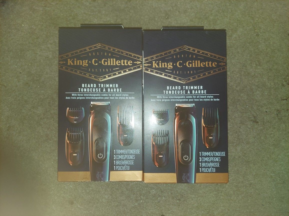 Gillette Braun Beard Trimmers