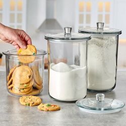 Anchor Hocking Goode Sundry Jar, 3-count