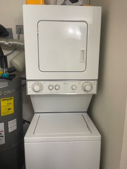 Whirlpool 27" Spacemaker 3.8 cu. ft. Top Load Washer & 5.9 cu. ft. Electric Dryer