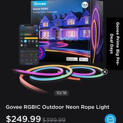 Govee RHBIC Outdoor Neon Rope Light 65.6ft