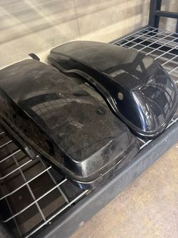 Harley oem saddlebag lids