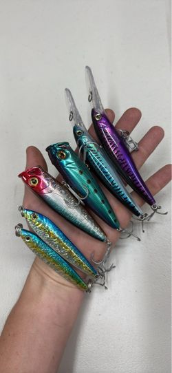 Saltwater fishing lures