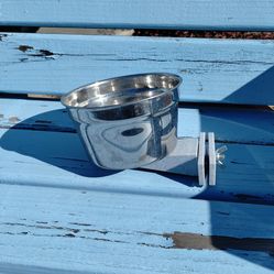 Dog crate water bowl