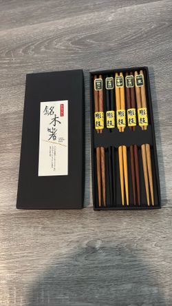Chopsticks 5 - Pairs Reusable W Home