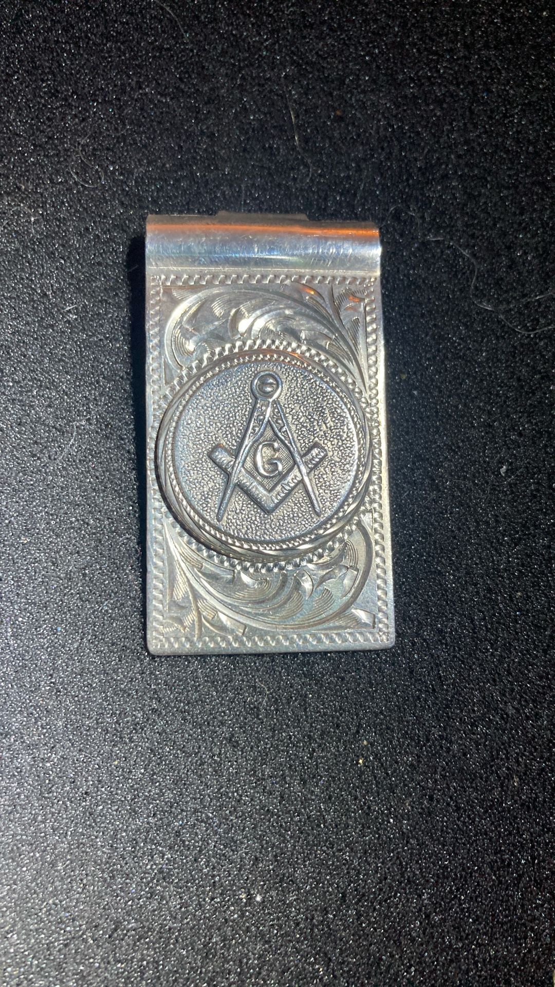 FREE MASON MASONIC 925 SILVER / PLATA