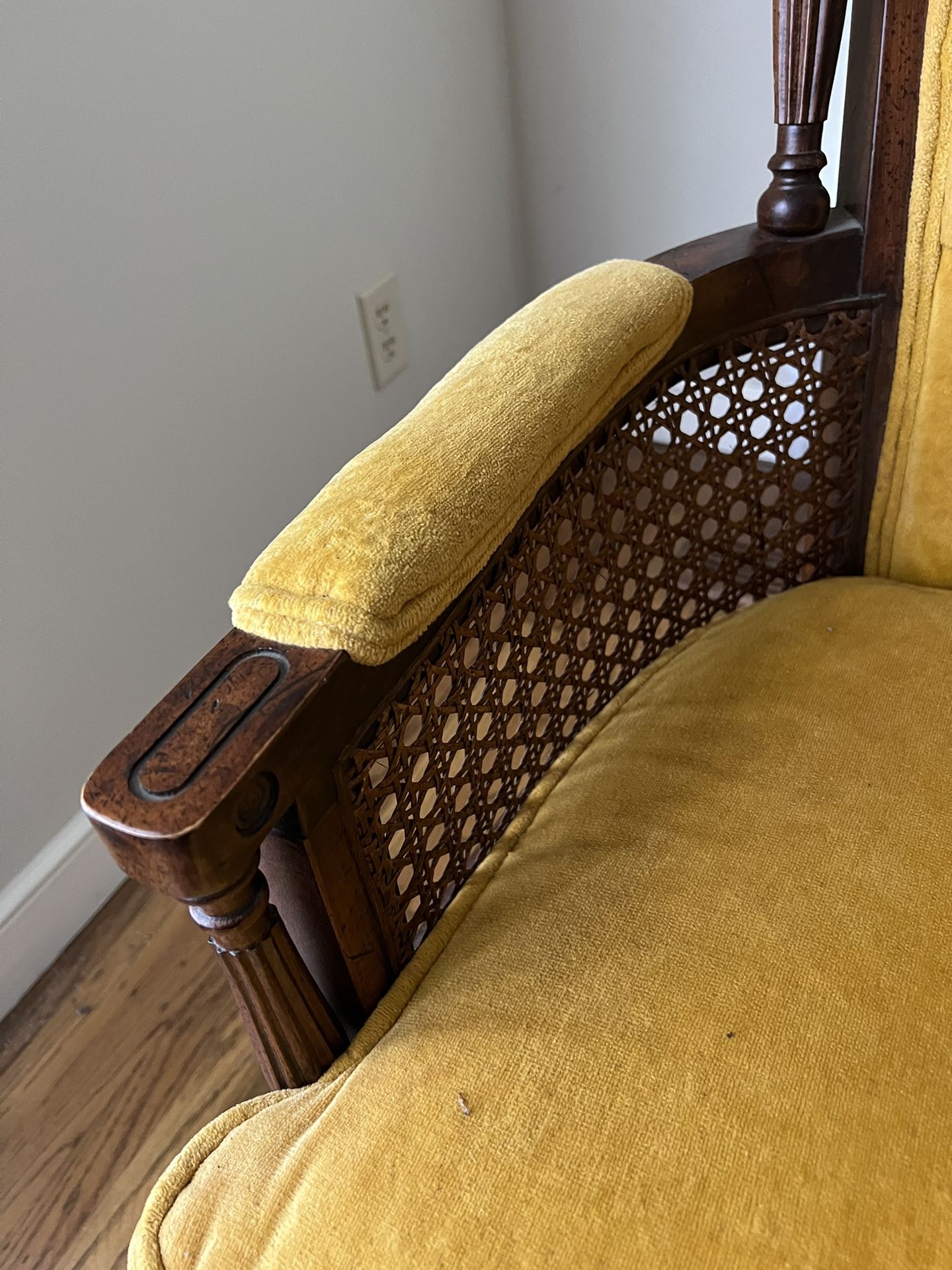 Vintage library chair