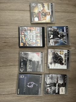 PS3 Video Game Bundle 