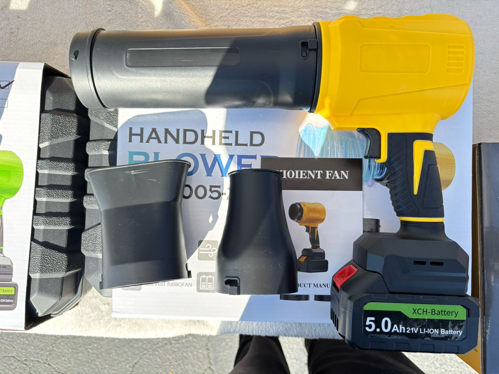 One battery handheld blower power tools